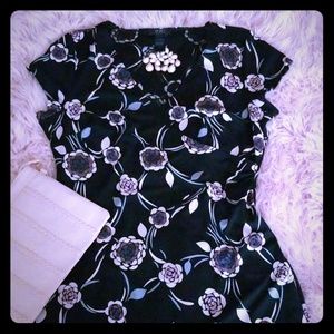 New BCBG Black & Pink Dress